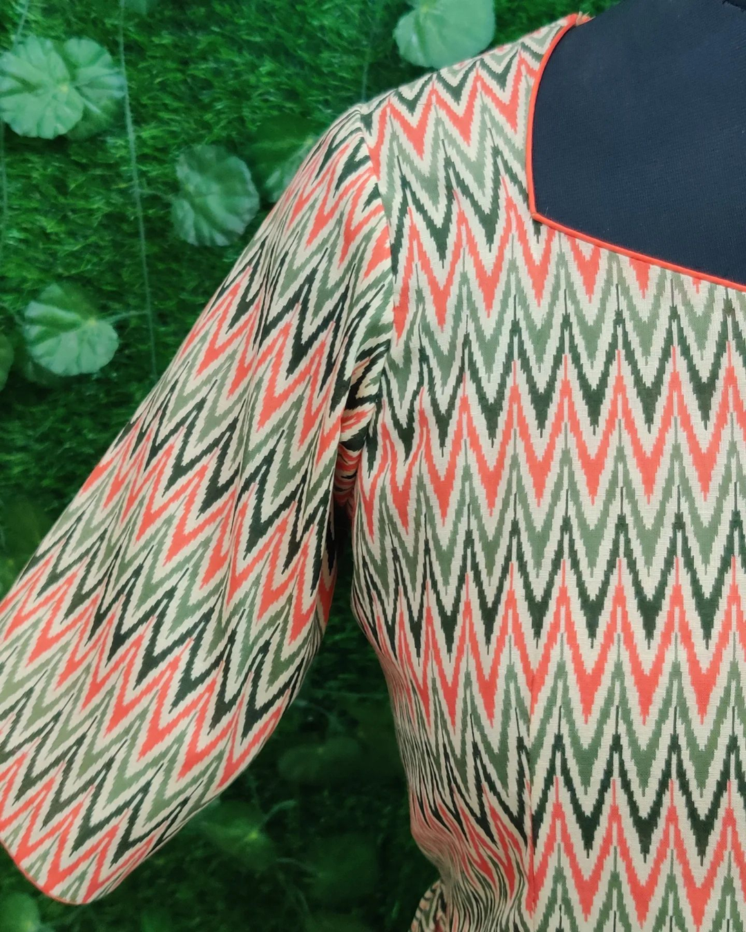 Printed Cotton Dress