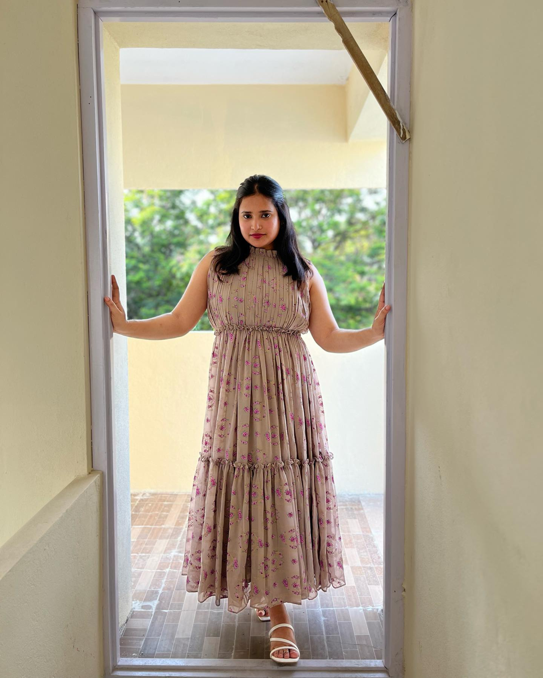 Dutch pleated dress